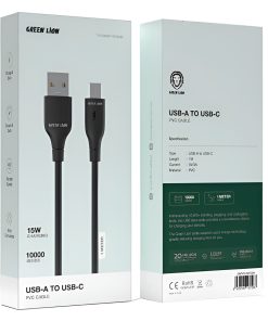 کابل شارژ تایپ سی گرین لاین | مدل 187266