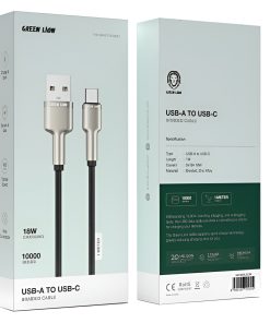 کابل شارژ تایپ سی گرین لاین | مدل 191379